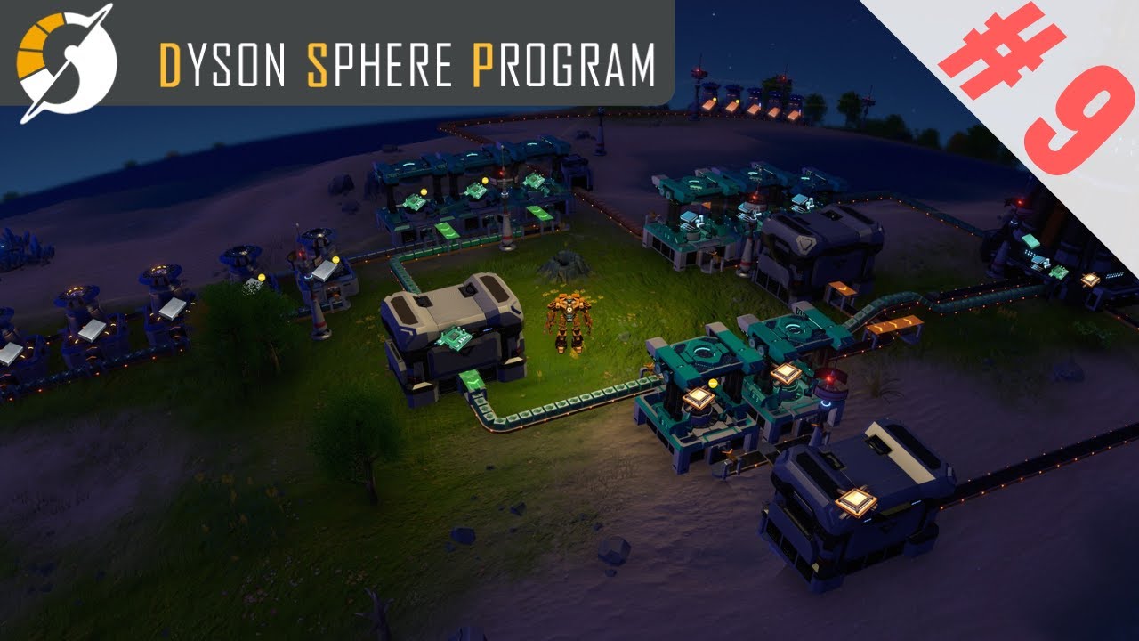 Microcrystalline Component and Processor Production - Dyson Sphere Program - Episode 9