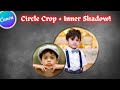 How to Circle Crop Images with Inner Shadow in Canva | Easy Photo Editing Tutorial