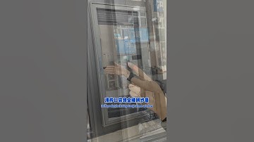 Drift pocket lock screen window, left and right telescopic design, effectively avoiding handle