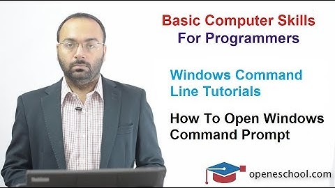 Windows Command Line Tutorials - Tutorial 1