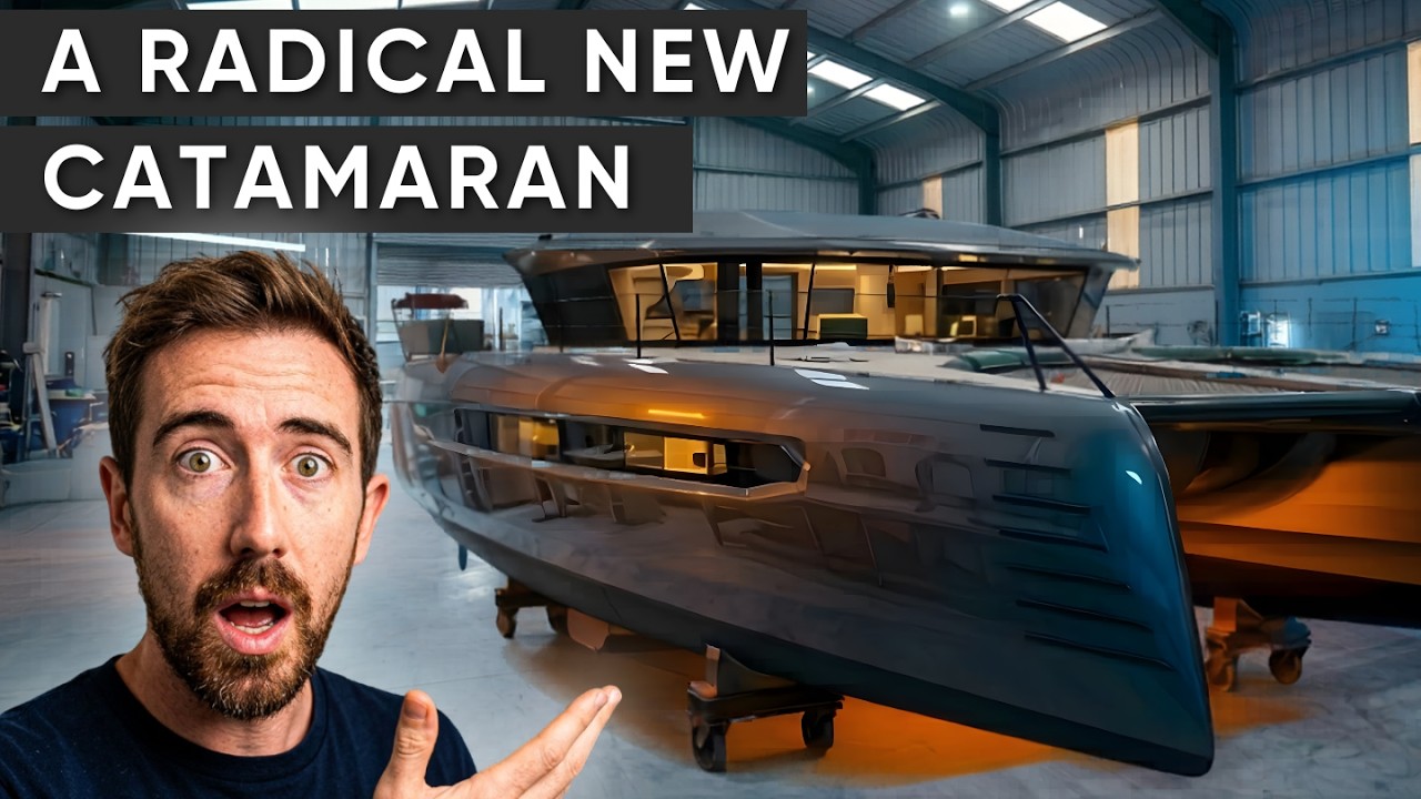 ⁣Is This Most Disruptive Catamaran in Years? - Full Factory Walk Through