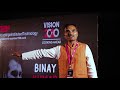 Help farmers remain farmers  binay kumar  tedxsiddagangainstituteoftechnology