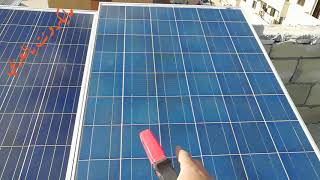 الواح الطاقة الشمسية الاوربية المستعملة و مساؤ تركيبها