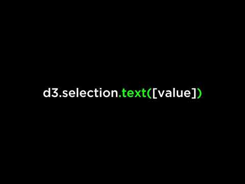 Use Data Bound to DOM Elements with D3.js - D3.js v3 Tutorial