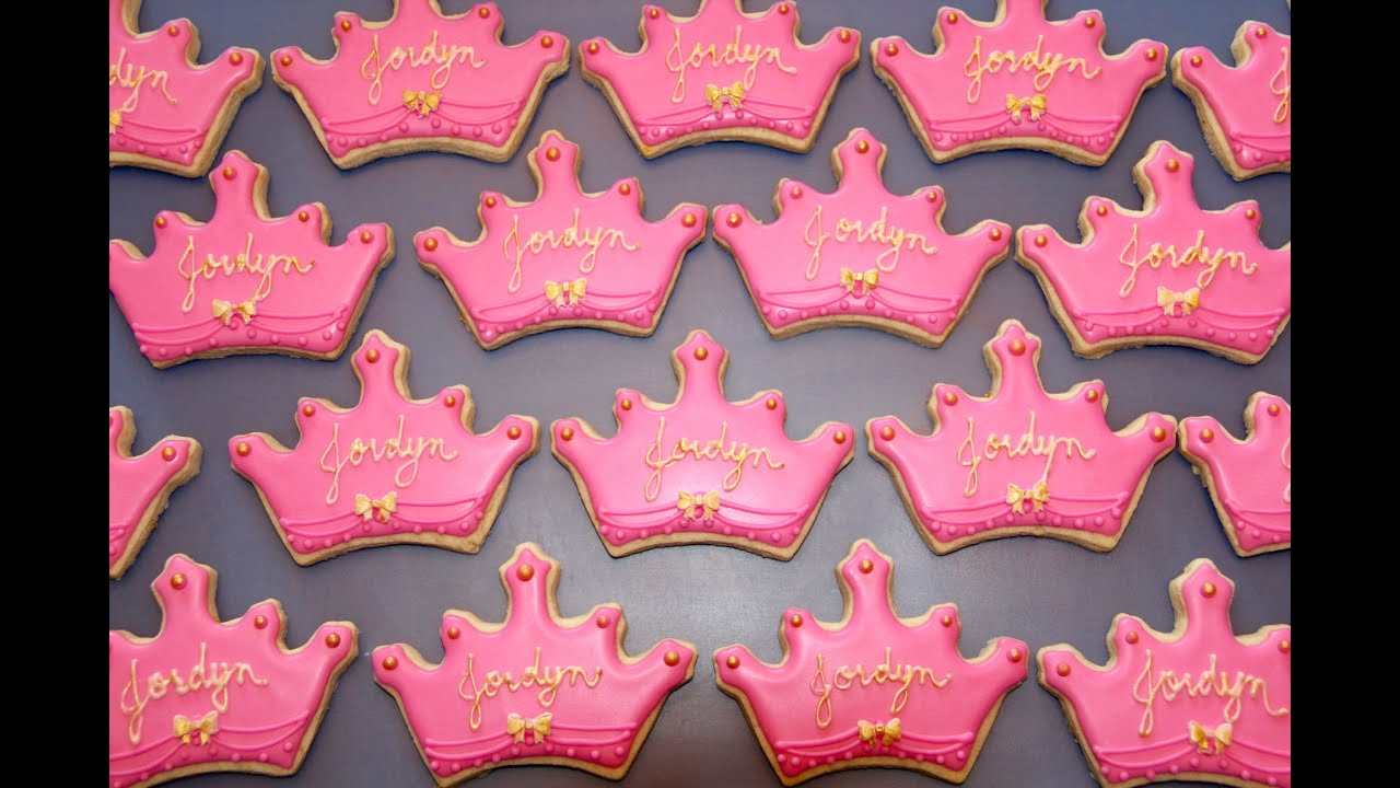 Tiara cookies YouTube