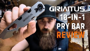 GIRIAITUS 10-in-1 Pry Bar Multitool REVIEW – Is It Worth Adding to Your EDC?