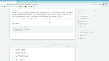 Multi Level Inheritance   HackerRank //multilevel inheritance in cpp//compitiitve coding cpp