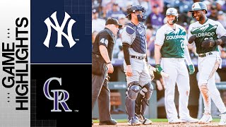 Yankees vs. Rockies Game Highlights (7\/15\/23) | MLB Highlights