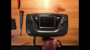 Game Gear Dev Unit Restoration Part 2! RGB Video and Screen Swap
