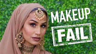 WEDDING GUEST MAKEUP:DRUGSTORE Super Fail but...  | Wedding Makeup Series | MODESTSTREET