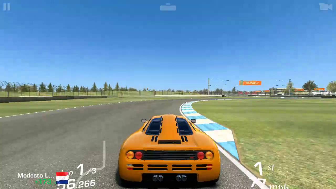 Real Racing 3 McLAREN F1 (Full Upgraded) YouTube