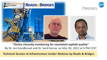 Online viscosity monitoring for consistent asphalt quality | Roads & Bridges, Infrastructure Insider