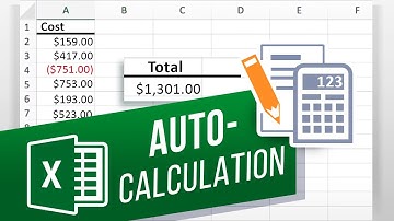 How to Change the Automatic Calculation in Excel | Control the Mode of Calculation