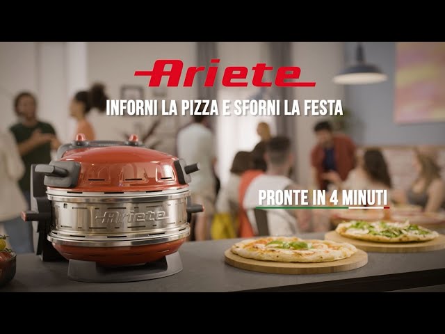 Forno pizza doppio - 2 pizze in 4 minuti - Pizzeria Ariete 927 Rosso 