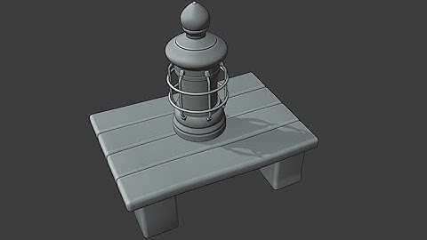 BLENDER 2.8: Modeling a Lantern (Part 2)