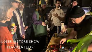 NAVIGATEUR-LOSER INSTORE SHOW- Sparetime collective-2025.02.09 Roland SP-404MKII Chaospad 3 LIVE SET