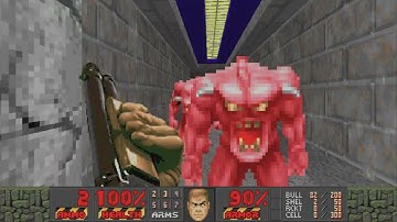 DOOM 2 - Anomaly Report (Map 3 - Grasslands): Ultra Violence 100% (PS5 Gameplay)