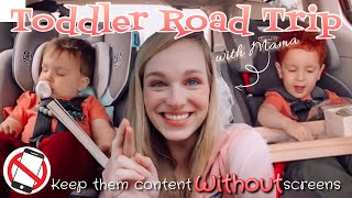 Toddler Road Trip to Disney World | Keep them content with NO SCREENS!