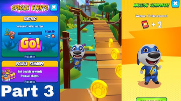 Special event in Talking tom hero dash Android game play Part 3