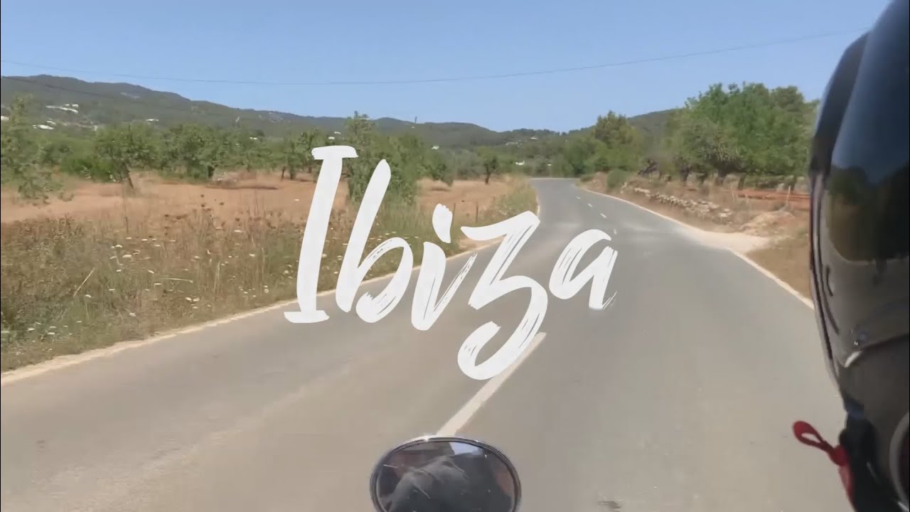 Riding mopeds in Ibiza | iPhone 10