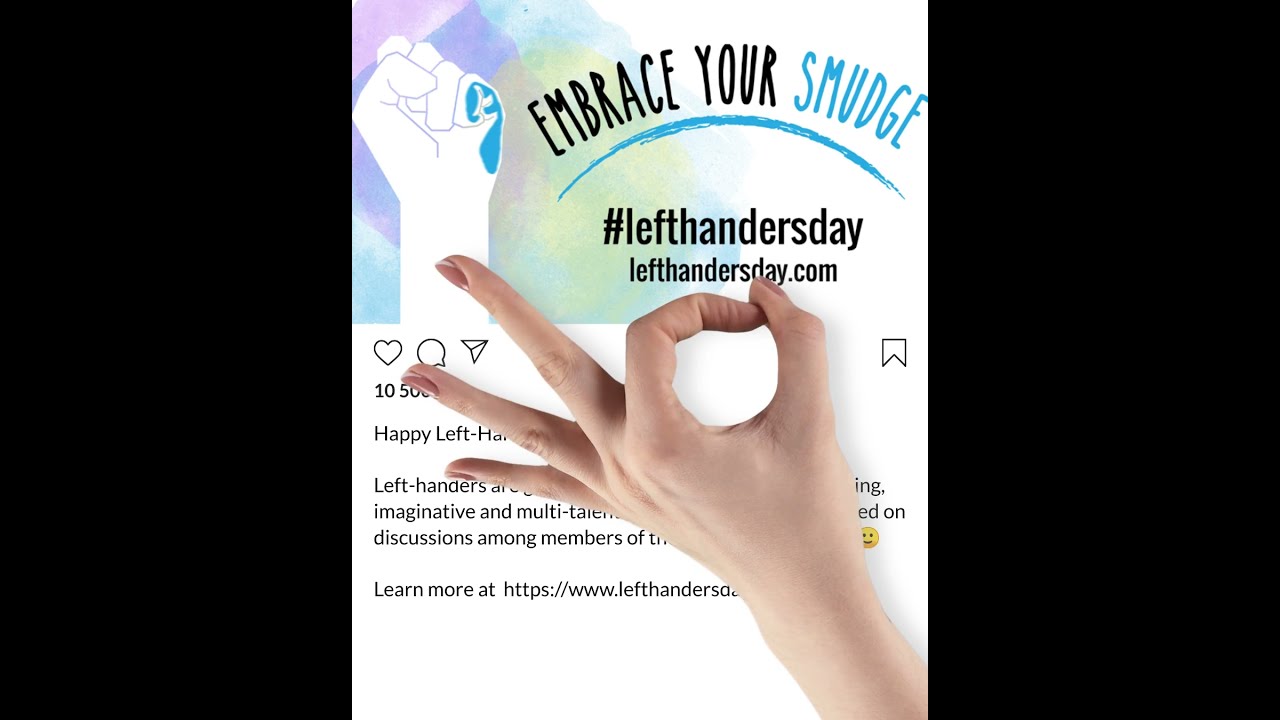 Happy Left Handers Day 