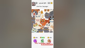 Braindom level 184 walkthrough solution Gameplay Android,ios new update