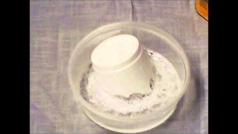 Vanishing Styrofoam