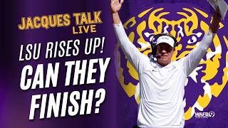 LSU FOOTBALL RISES TO THE OCCASION IN AUBURN