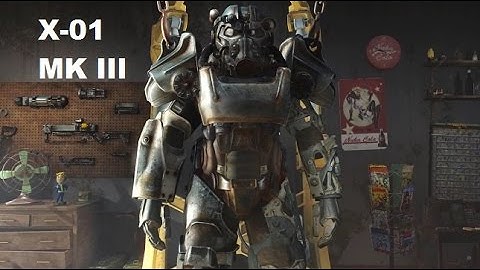 Fallout 4 : Full X-01 MK. III - Power Armour Suit Location