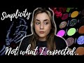 New micka beauty shop simplicity eyeshadow palette  first impressions demo  swatches