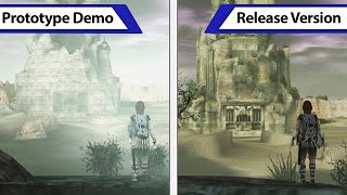 Shadow of the Colossus | Prototype E3 Demo VS Final Version | Comparison