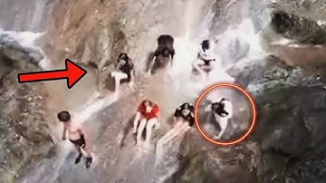 Moments Before Disaster Struck Caught On Camera