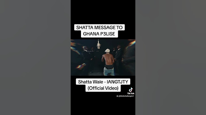 Shatta Wale - IANGTJTY (Official Video)