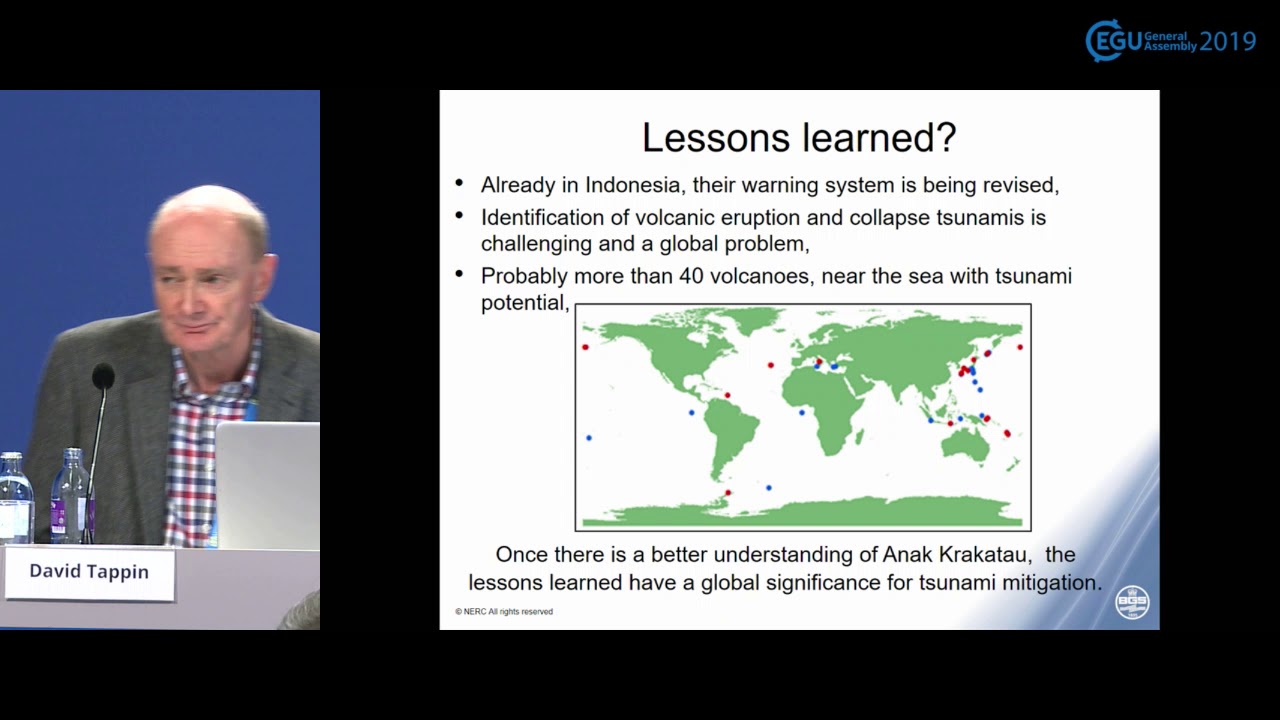EGU19: New hazards research: Anak Krakatau, glacial lakes and giant quakes (PC8)