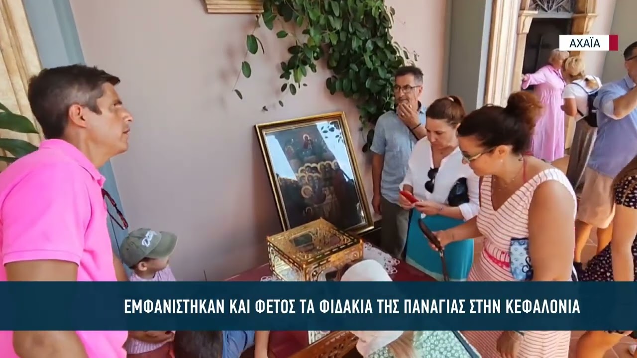 Εμφανίστηκαν και φέτος τα φιδάκια της Παναγίας στην Κεφαλονιά