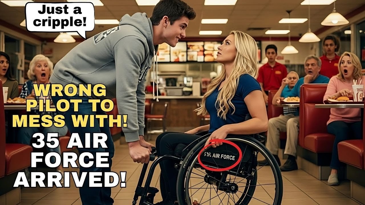 College Students Bullied F-16 Pilot in Wheelchair — Until 35 Air Force Arrived