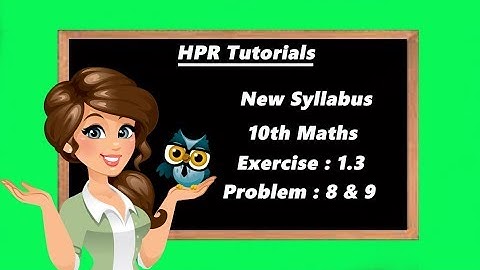 10th Maths New Syllabus |Exercise 1.3 |Problems 8 & 9 |Relations & Functions