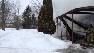 Fire heavily damages Flint Township home