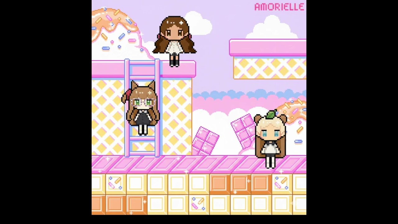 AMORIELLE ‘sugar free love (instrumental , sped up) official audio