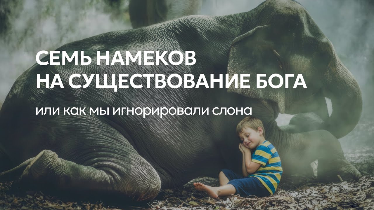 Семь намеков на существование Бога | Или как мы игнорировали слона