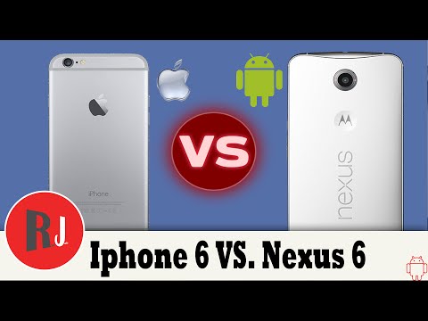 Motorola Nexus 6 VS. Apple Iphone 6 Feature Comparison