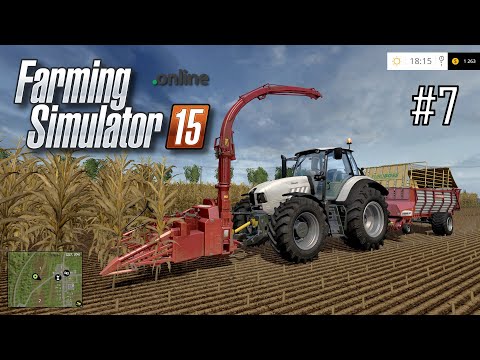 видео: Farming Simulator 2015 - Сілос з кукурузи #7