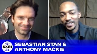 Anthony Mackie \& Sebastian Stan are Competing with Tom Holland and 'Loki' | SiriusXM