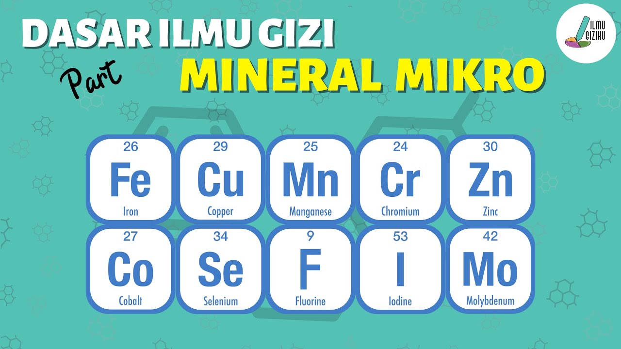 Yuk kenalan sama Mineral Mikro I Dasar Ilmu Gizi
