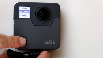 How to connect GoPro Fusion cameras over WiFi