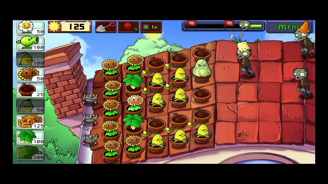 I beat 5-1 pvz