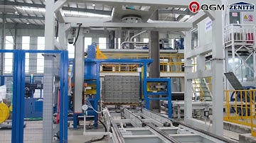 Automatic Block Machine | QGM ZN900CG Fully Automatic Production Line in China |  English Dubbing
