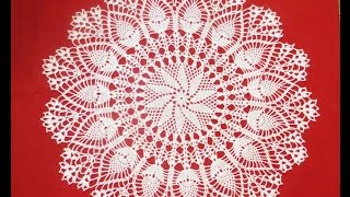 Ажурная салфетка крючком_2_Часть 1 Ажурная салфетка крючком_2_Часть 1