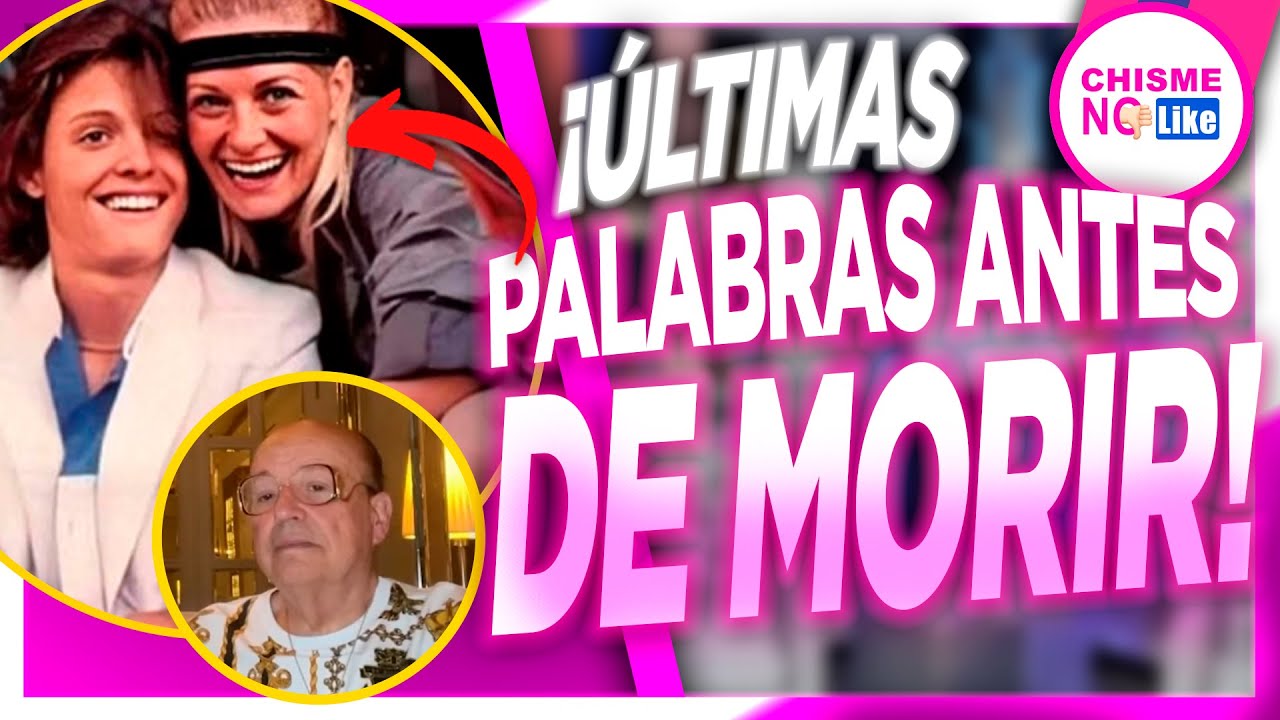 MAMÁ DE LUIS MIGUEL MARCELA BASTERI ADVIRTIÓ A UN AMIGO ANTES DE SER AS3SIN4D4