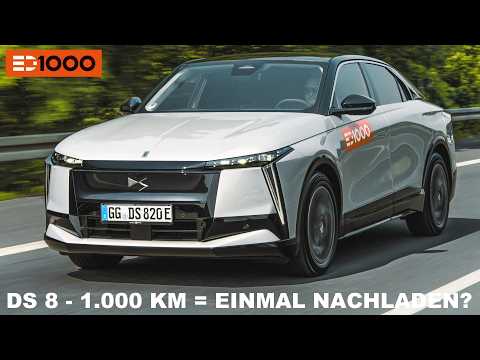 DS 8 Review - Nearly 1,000 km with only one charging stop? | ED1000 Test with @joenohs1